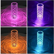 Load image into Gallery viewer, Rose™ Crystal Diamond Table Lamp (16 Color Changing)
