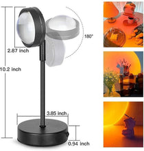 Load image into Gallery viewer, 180 Degree Rotation Auto Ryde Sunset Projector Light
