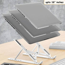 Load image into Gallery viewer, Lapy™ Adjustable ALUMINIUM Portable LAPTOP Stand
